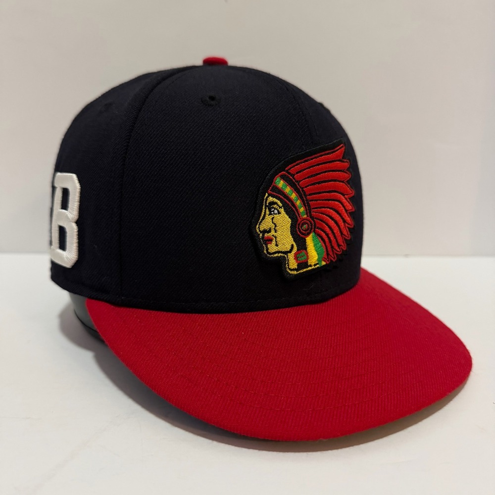 New Era 9FIFTY Boston Braves Snapback Hat Navy Red Wool Cooperstown Collection